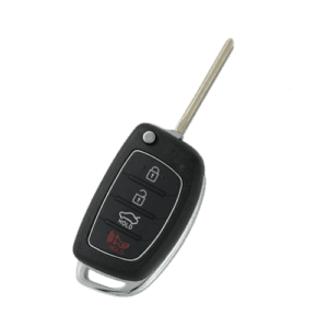 Four-button key shell - suitable for Hyundai Accent