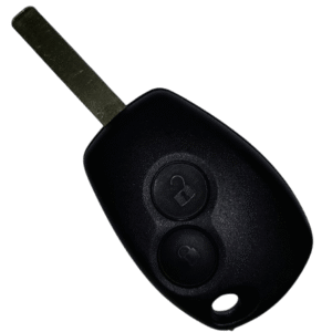 Two-button key shell - suitable for Renault Clio