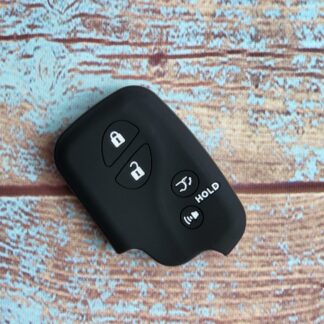 4-button silicone key case designed for Lexus