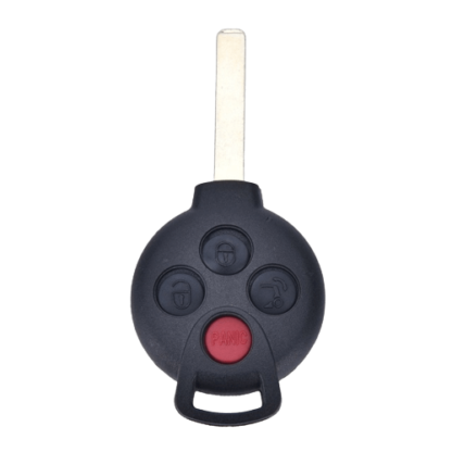 Three-button key shell - suitable for Smart Fortwo