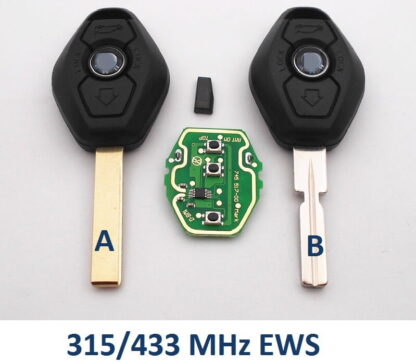 Remote control key EWS - suitable for BMW