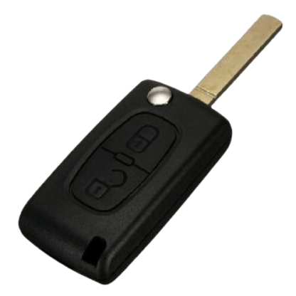 Key shell - suitable for Citroen C2 | C3 | C4 | C5 | C6 | C8 | Xsara | Picasso