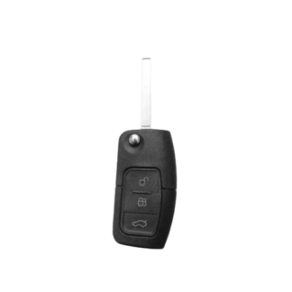 Three-button key with remote control suitable for Ford Focus