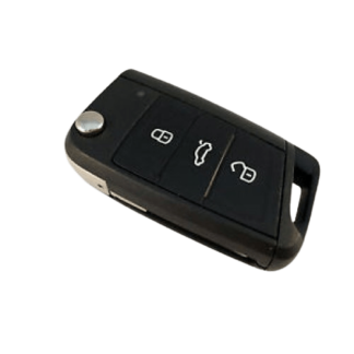 Remote control key - suitable for Volkswagen Golf 7