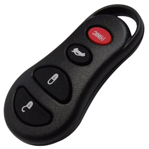 Carcasa de control remoto de cuatro botones (3+1 pánico)