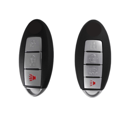 Three/four button key shell - suitable for Nissan Cube