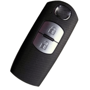 Two-button remote control key - suitable for Mazda cars