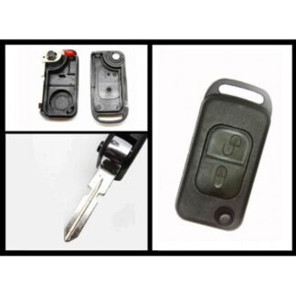 Two-button key shell - suitable for Mercedes Benz B-Class cars