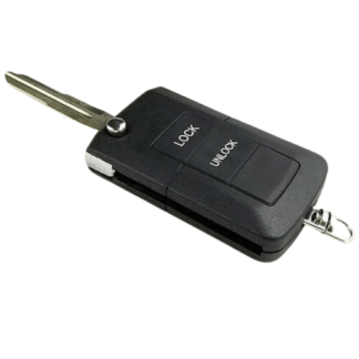 Two-button key shell - suitable for Mitsubishi Pajero