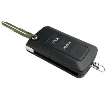 Two-button key shell - suitable for Mitsubishi Pajero