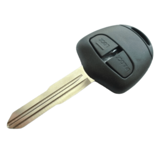 Two-button key shell - suitable for Mitsubishi L200