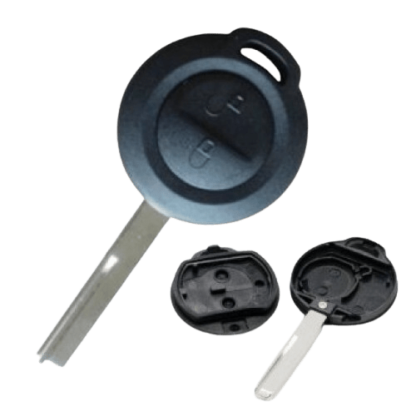 Two-button key shell - suitable for Mitsubishi cars