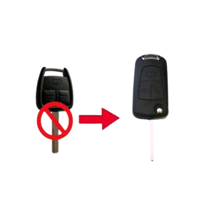 Modified key - suitable for Opel Astra | Vectra | Zafira