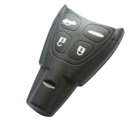 Four-button key shell - suitable for Saab 9-3