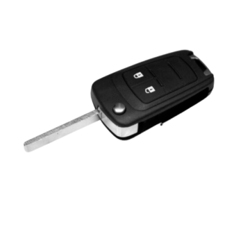 Two-button remote control key - suitable for Opel Insignia