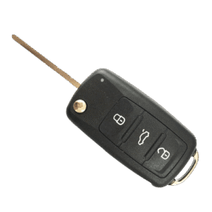 Three-button key shell - suitable for Volkswagen