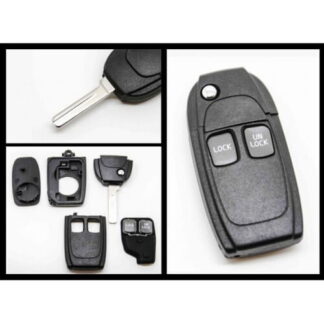 Two-button key shell - suitable for Volvo S40