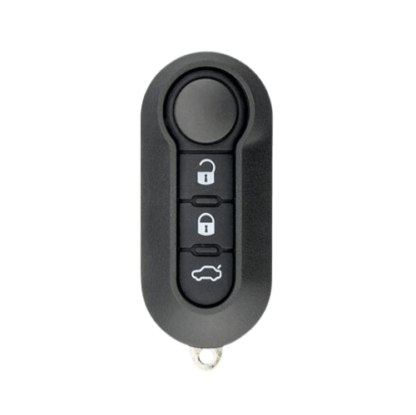 Remote control key - suitable for Fiat 500