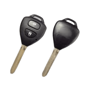 Two-button key shell - suitable for Toyota Corolla